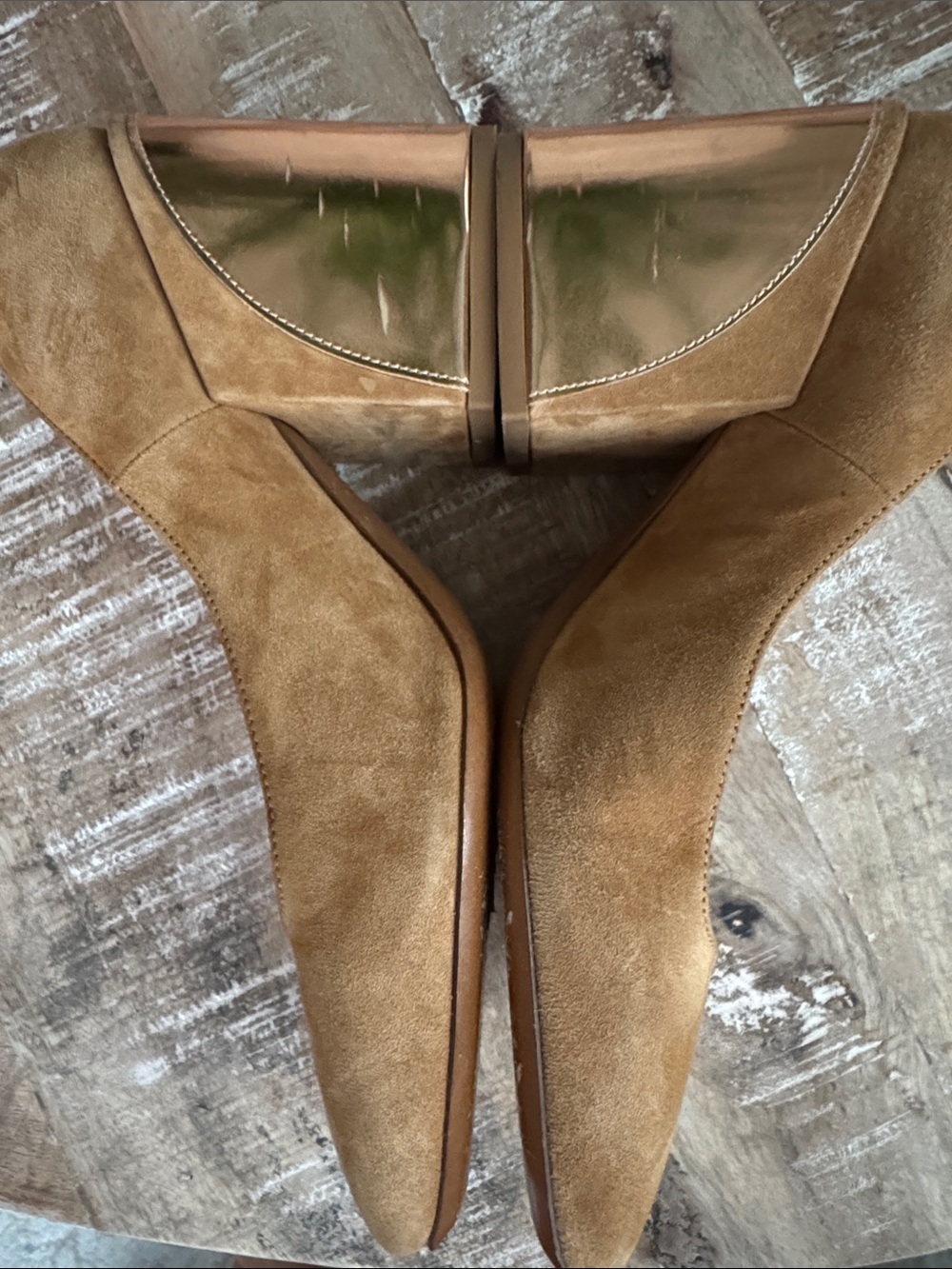Dries Van Noten Suede Block Pumps Size 37 - Picture 3 of 10